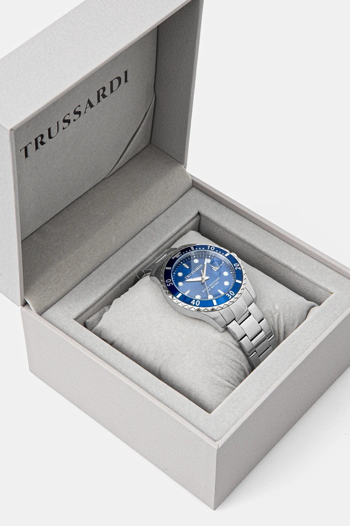 Doplnky Hodinky Trussardi CITY LIFE R2453169006 strieborná