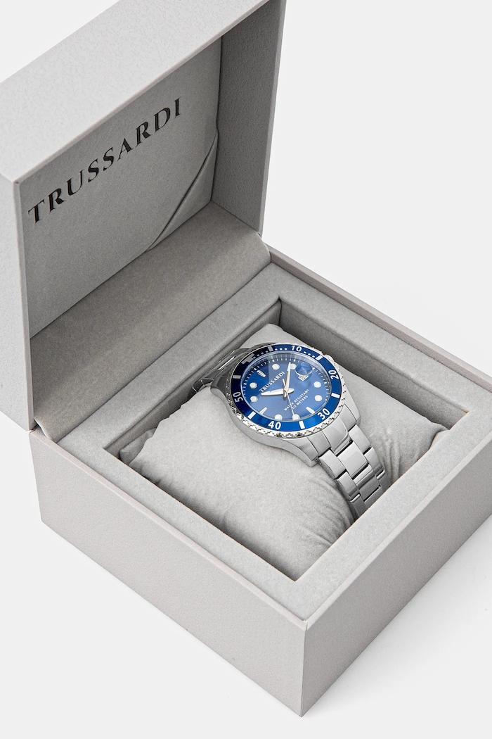 Doplnky Hodinky Trussardi CITY LIFE R2453169006 strieborná