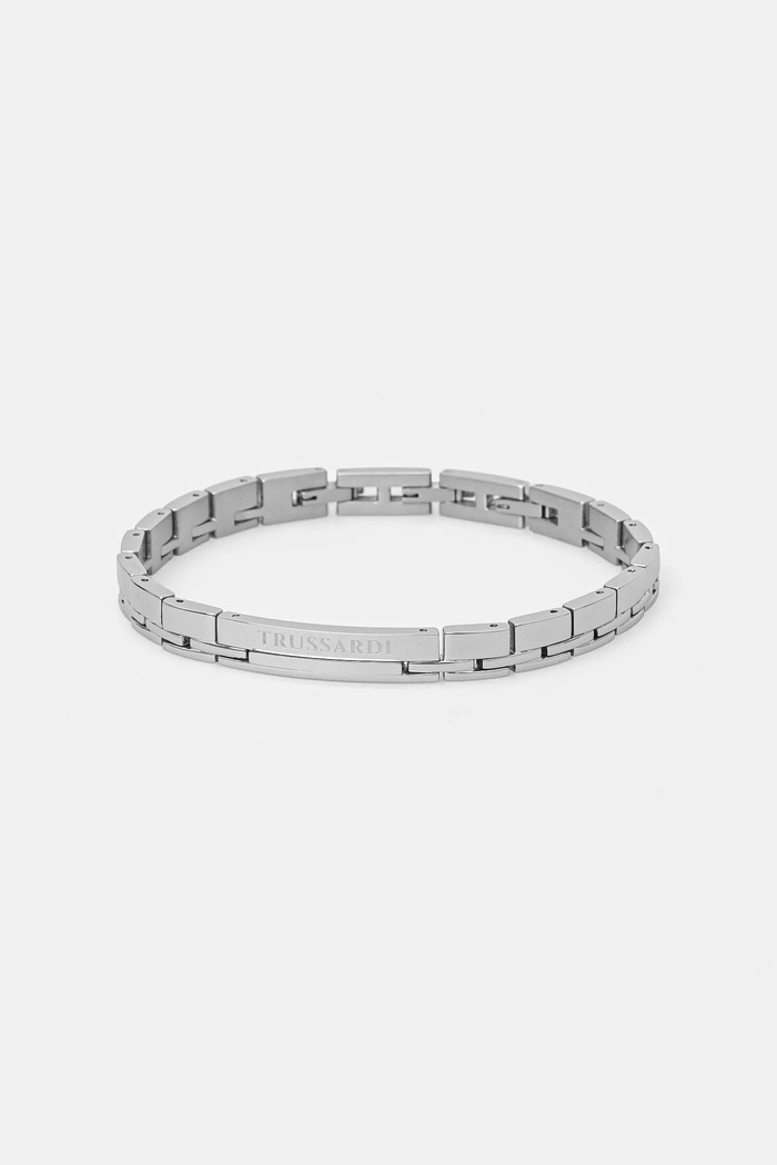 Náramek Trussardi T-STEEL Dárkový box stříbrná TJAXV05