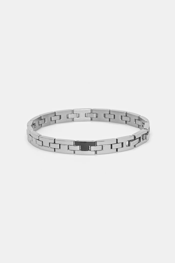 Náramek Trussardi T-STEEL Dárkový box stříbrná TJAXV09
