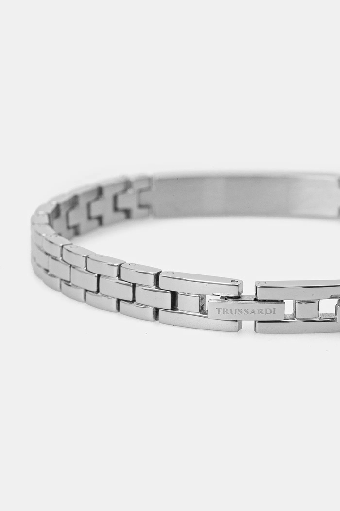Náramek Trussardi T-STEEL TJAXV13 stříbrná AA00