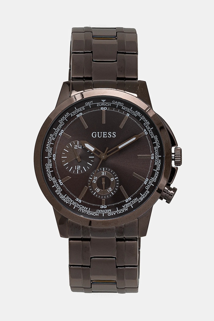 Hodinky Guess stříbrná GW0490G5