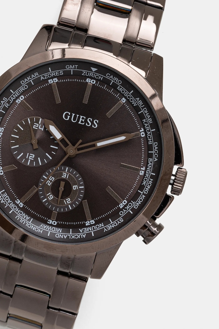 Hodinky Guess GW0490G5 stříbrná AA00