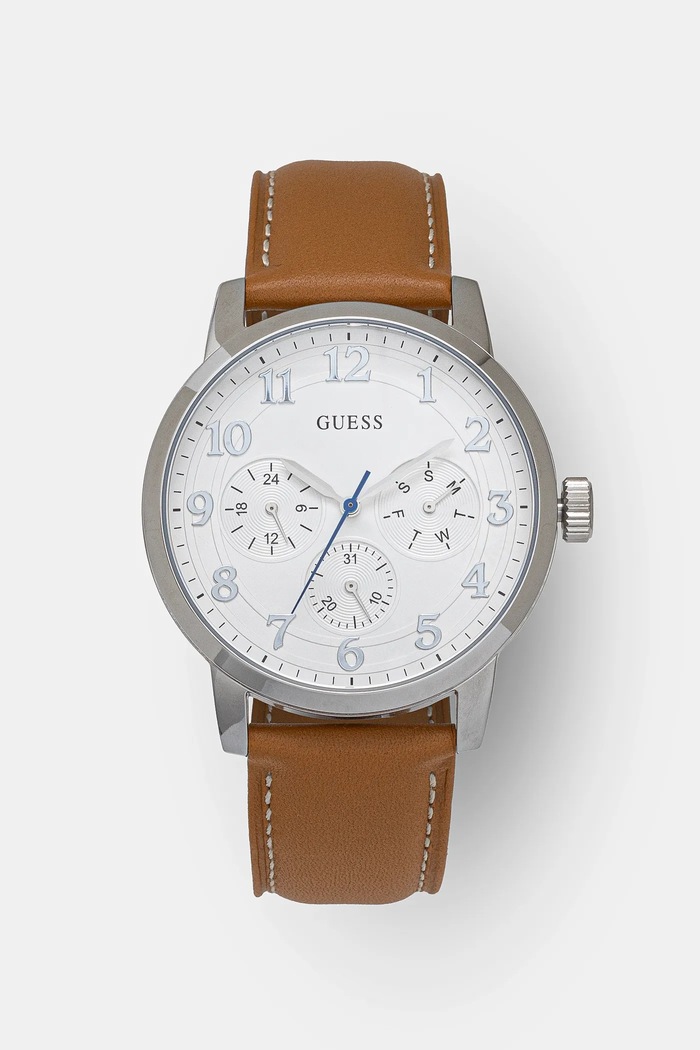 Guess orologio argento W0974G1
