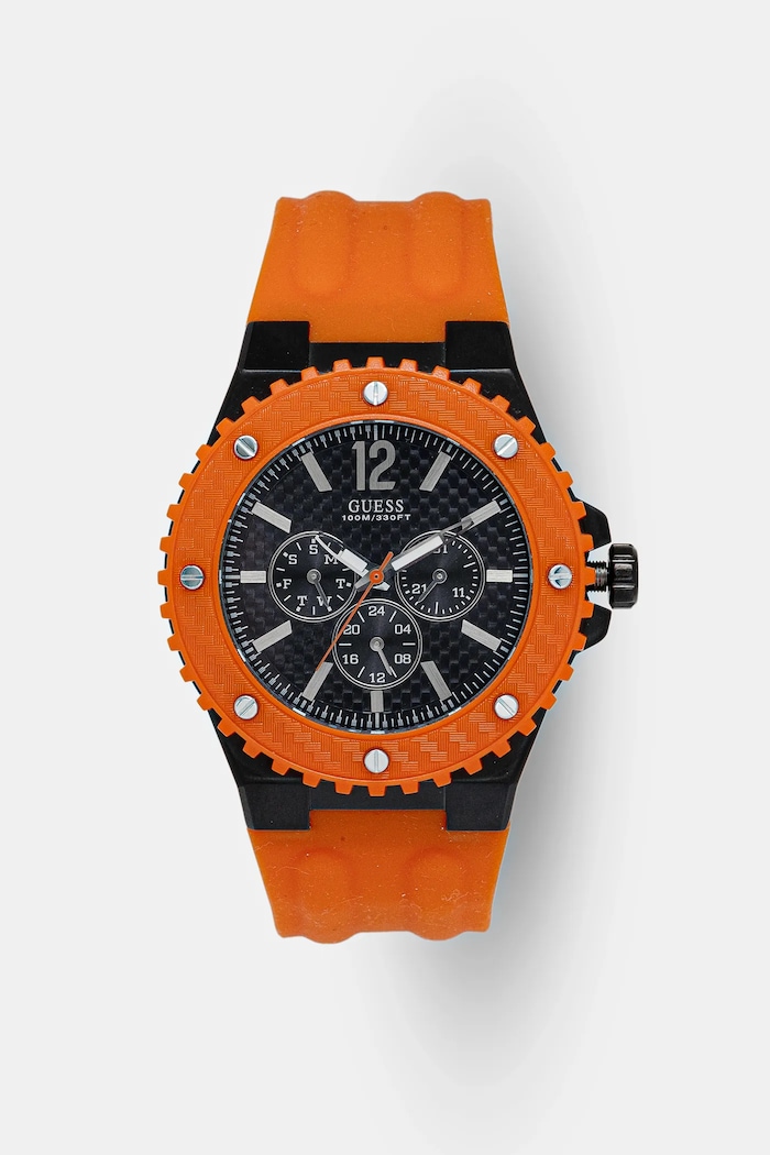 Guess Zegarek czarny W11619G4