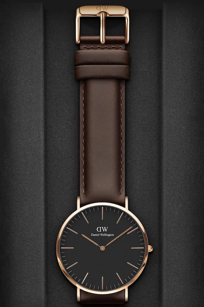 Daniel Wellington zegarek DW00100125 brązowy AA00
