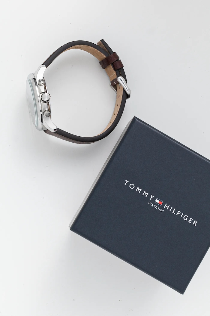 Akcesoria Tommy Hilfiger zegarek 1710625 brązowy