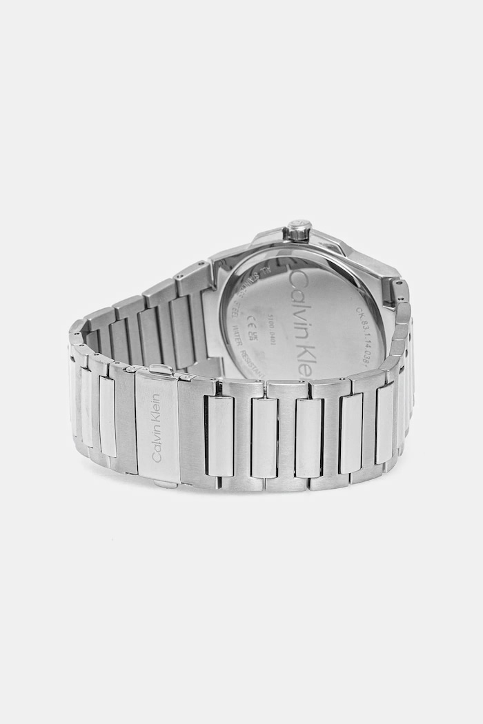 Doplňky Hodinky Calvin Klein 25200456 stříbrná