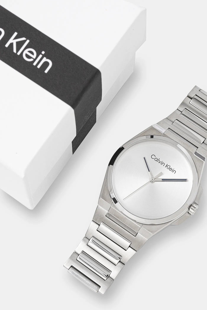 Hodinky Calvin Klein stříbrná 25200456