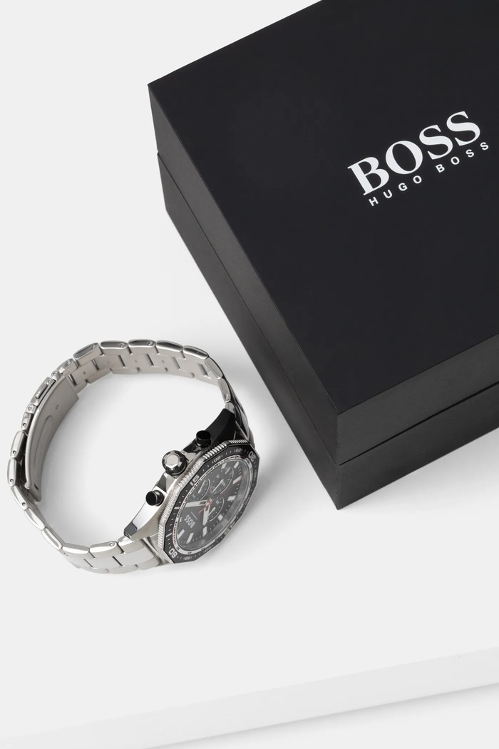 Akcesoria HUGO BOSS Zegarek 1513971 srebrny