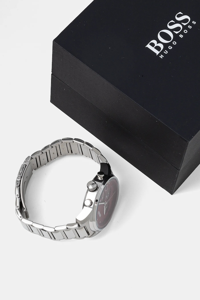 Dodatki Ura Hugo Boss 1514004 srebrna