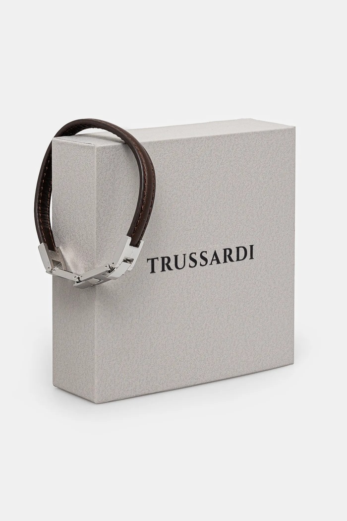 Accesorii Trussardi bratara TJAXV21 maro
