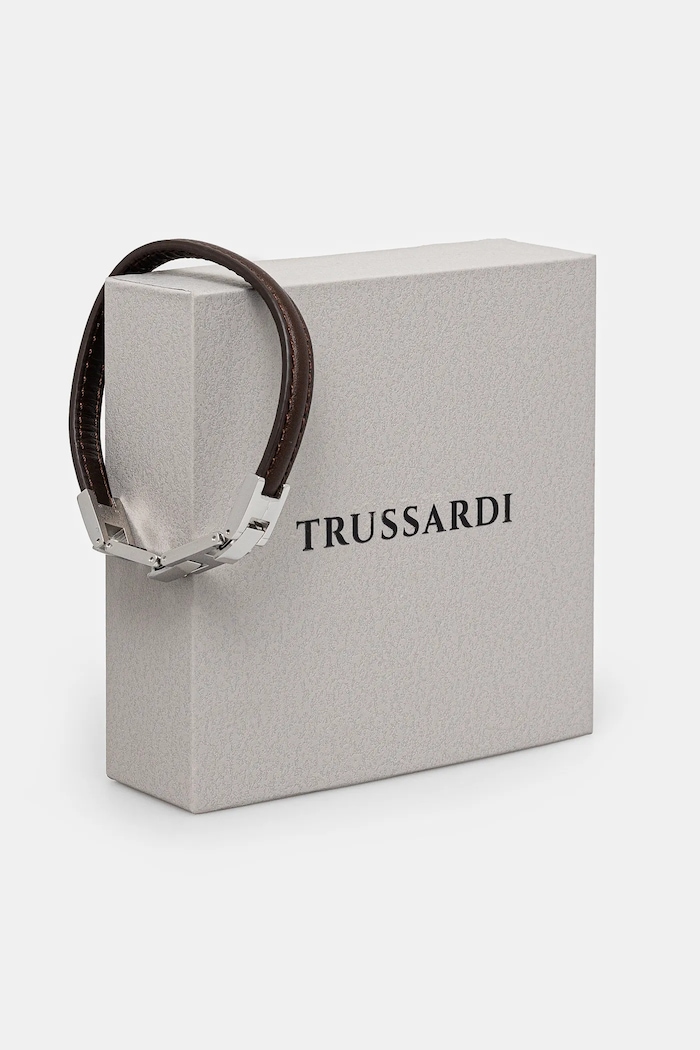 Accesorii Trussardi bratara TJAXV21 maro