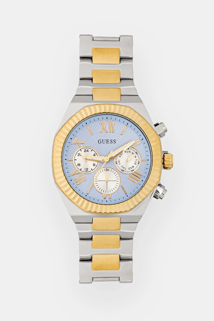Hodinky Guess stříbrná GW0703G3