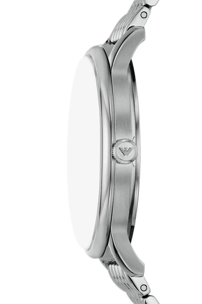 Dodatki Ura Emporio Armani MINIMALIST AR11674 srebrna