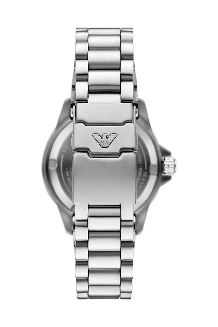 Hodinky Emporio Armani SEA EXPLORER AR60083 strieborná AA00