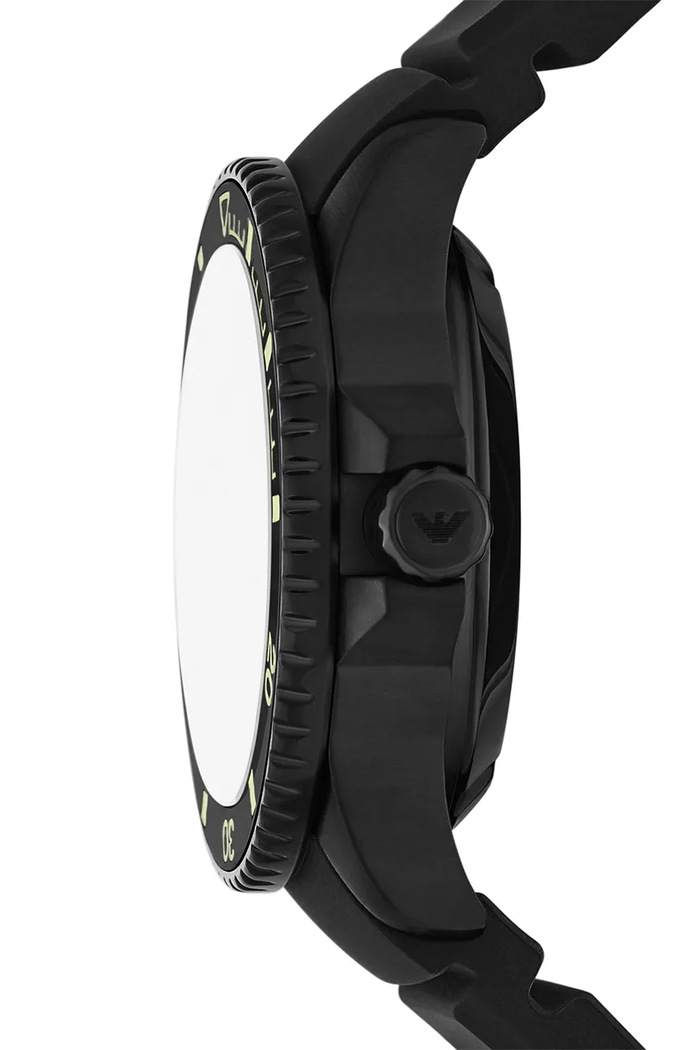 Akcesoria Emporio Armani zegarek SEA EXPLORER AR60085 czarny