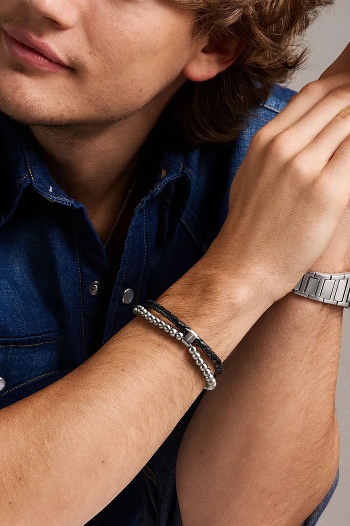 Fossil bransoletka JEWELRY JF04855040 srebrny