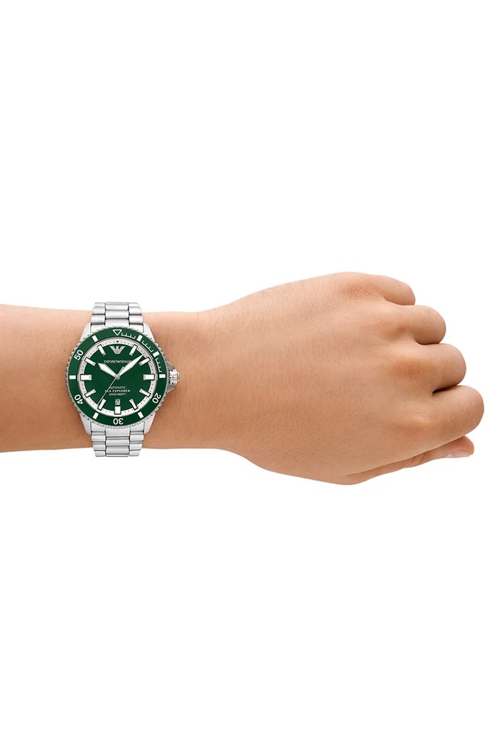 Hodinky Emporio Armani AR60080 stříbrná