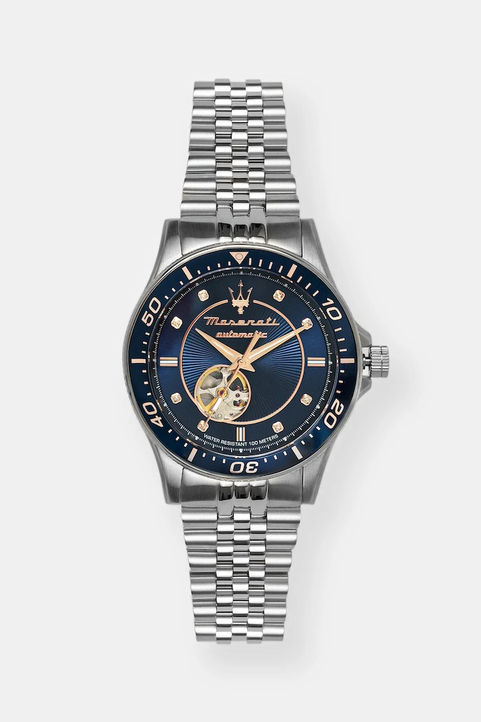 Maserati zegarek srebrny R8823140013
