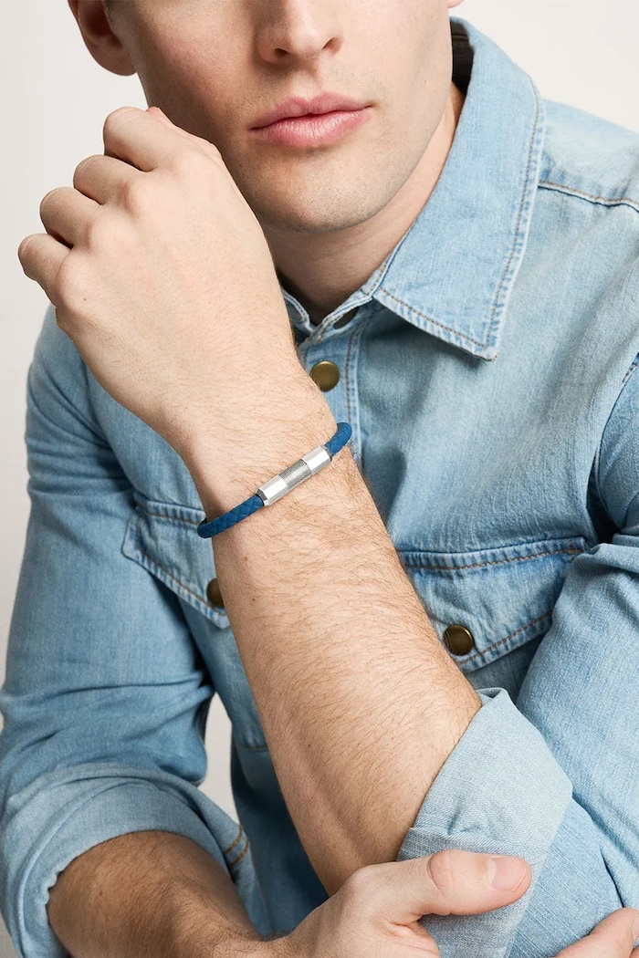 Бижута Fossil син JF04885040