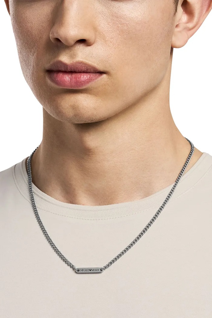 Аксесуари Ланцюжок Emporio Armani EGS3188040 срібний
