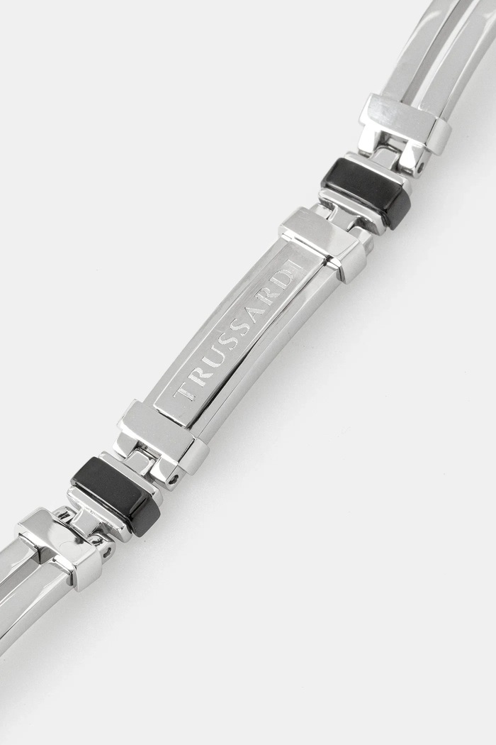 Náramek Trussardi T-STEEL TJAXV25 stříbrná AA00