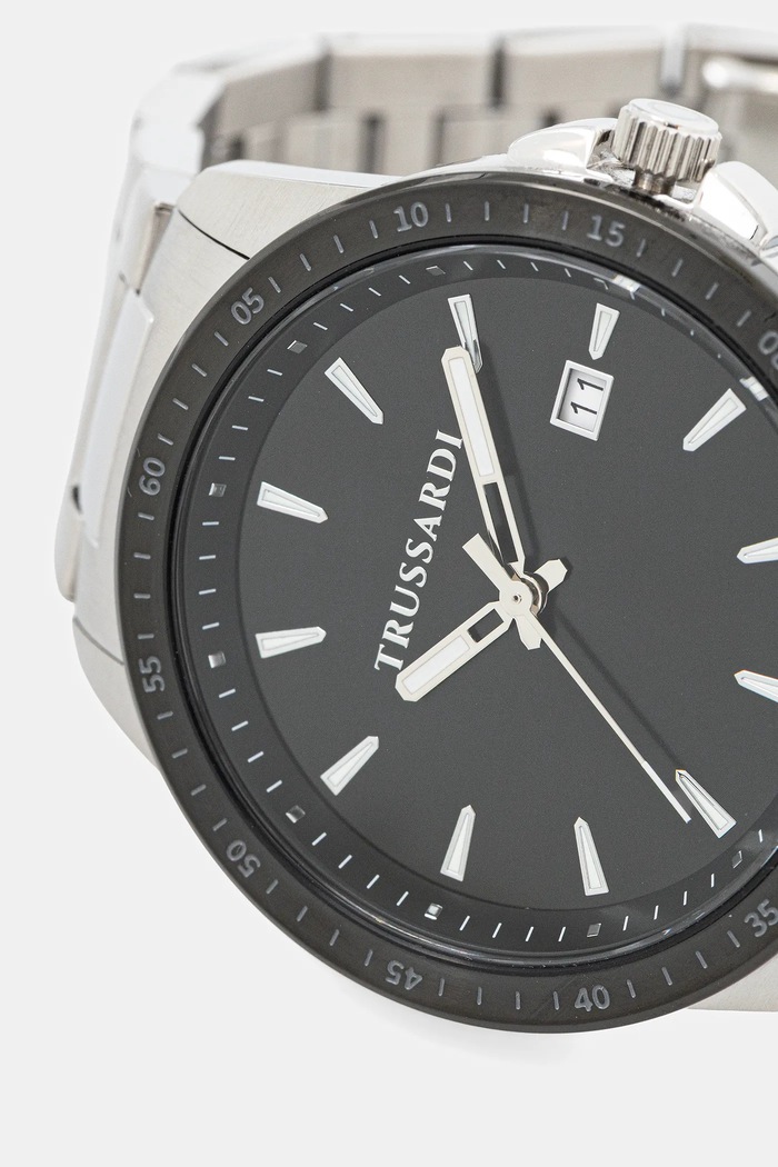 Ura Trussardi T-HAWK R2453153006 srebrna AA00