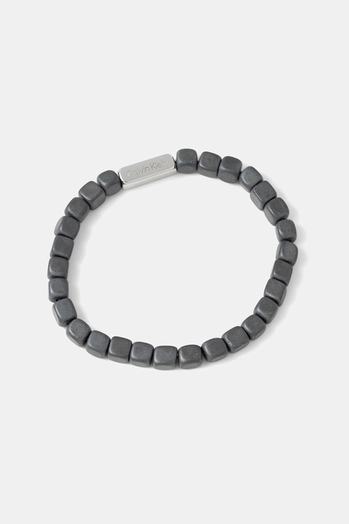 Гривна Calvin Klein естествен камък сив 35100060