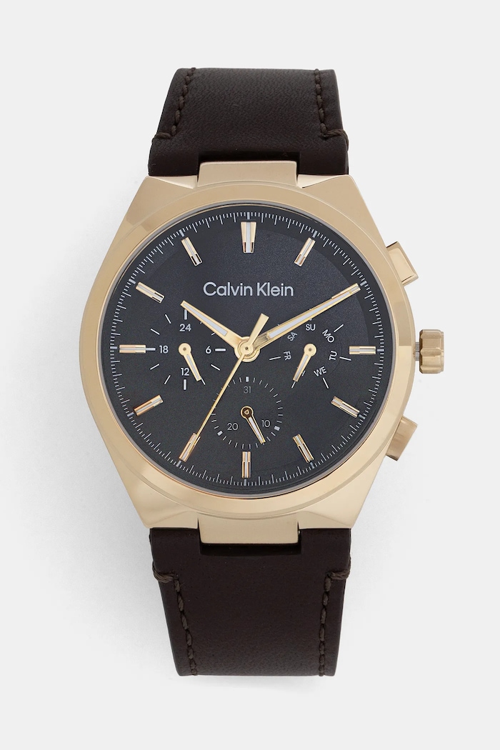 Hodinky Calvin Klein hnedá 25200445