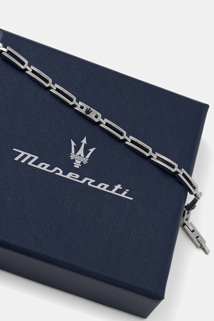 Accessori Maserati braccialetto ICONIC JM424AVD73 argento