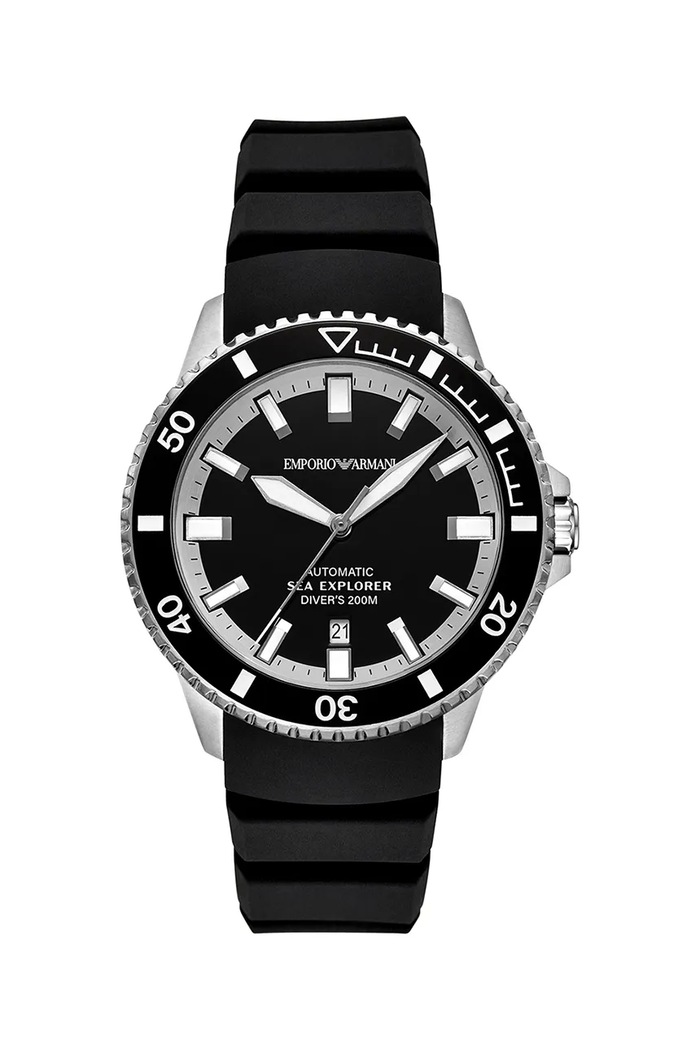 Hodinky Emporio Armani čierna AR60086
