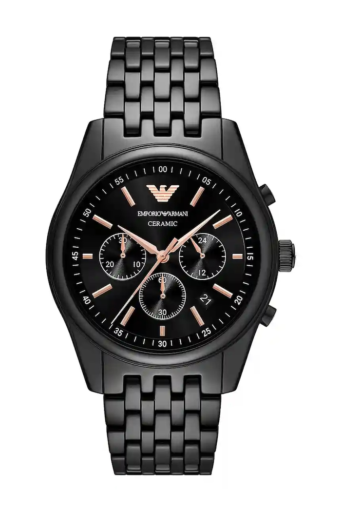 Годинник Emporio Armani чорний AR70015
