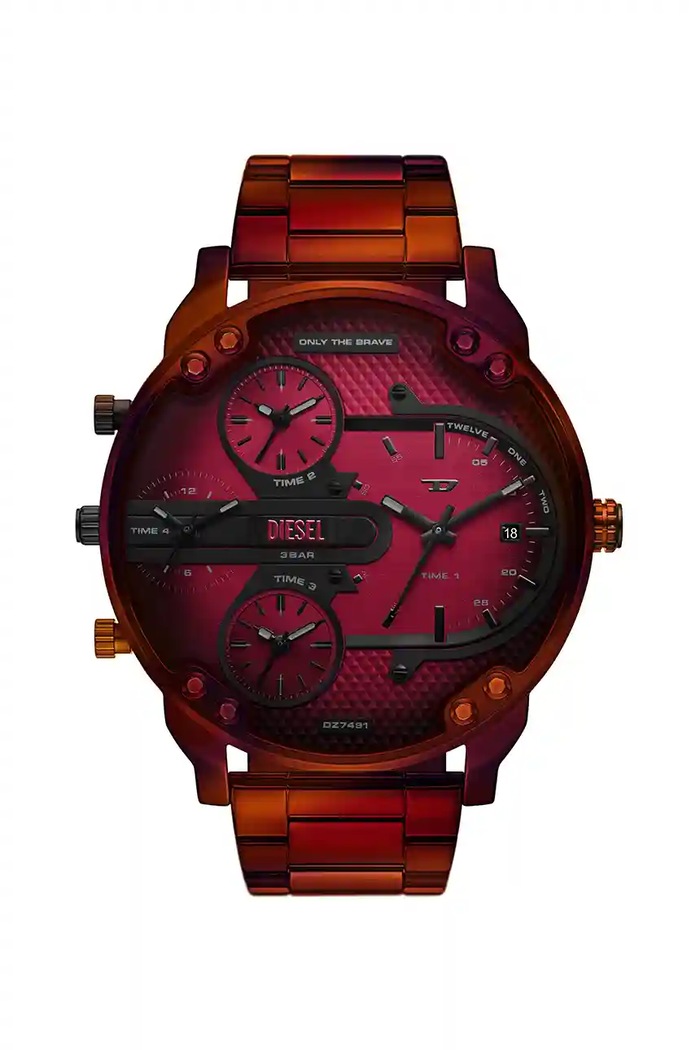 Diesel ceas burgundia DZ7491