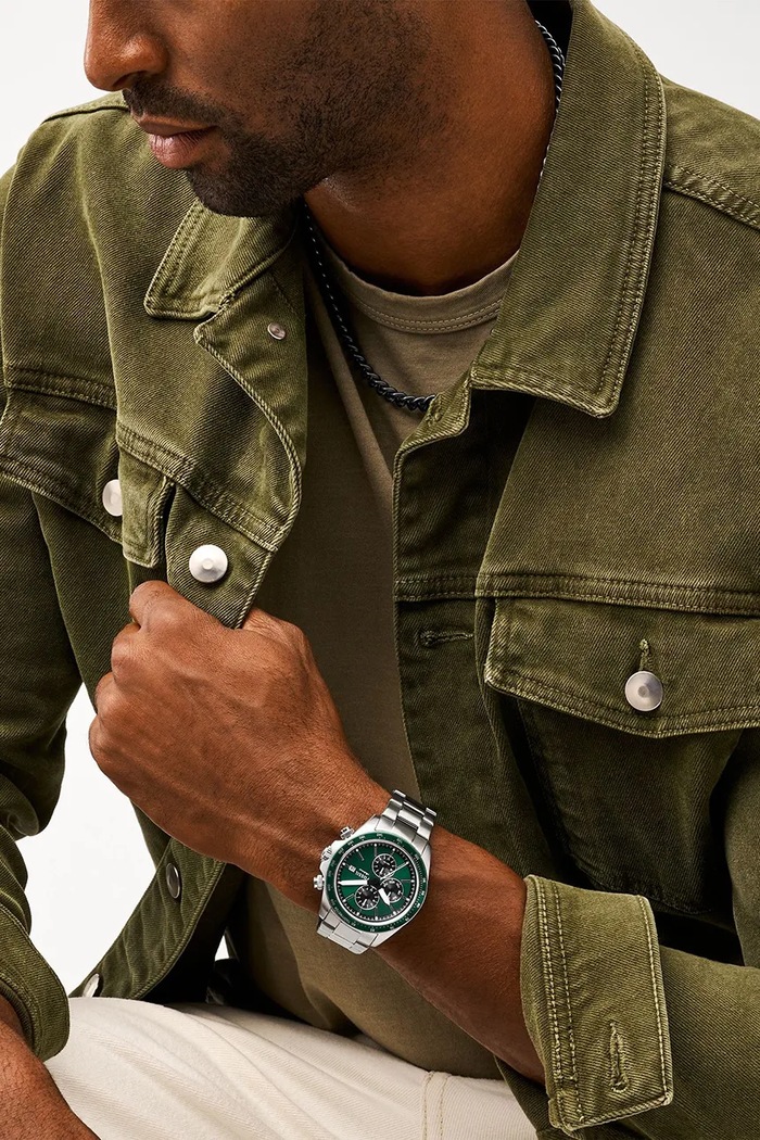 Fossil ceas FS6127 argintiu