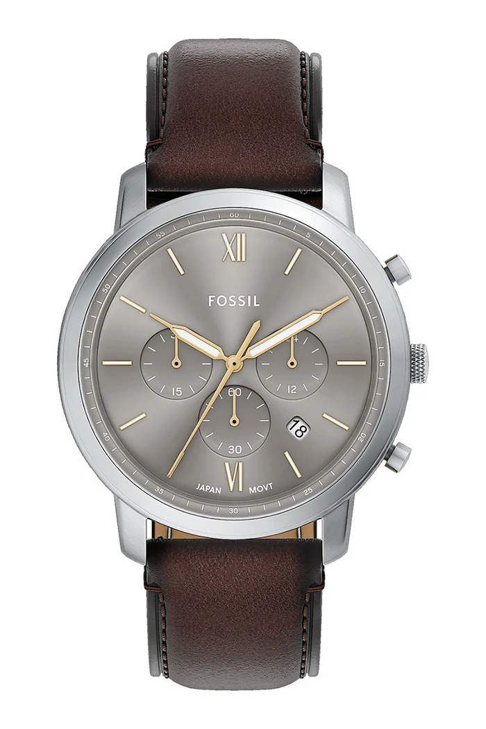 Часы Fossil серебрянный FS6129