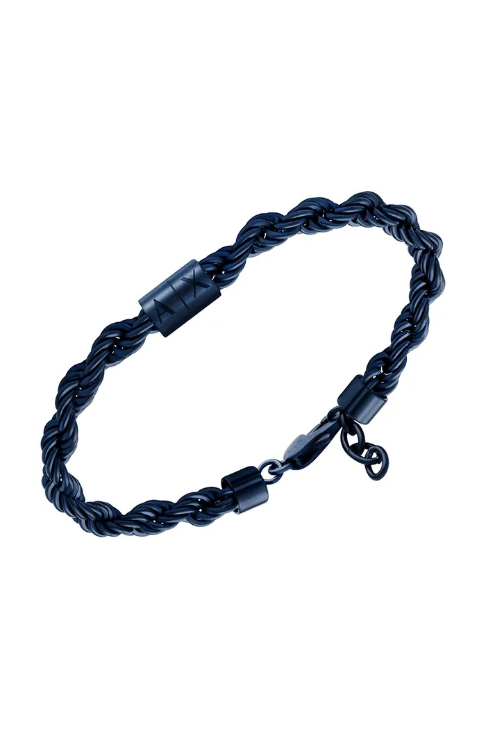 Náramok Emporio Armani AXG0165470 tmavomodrá AA00
