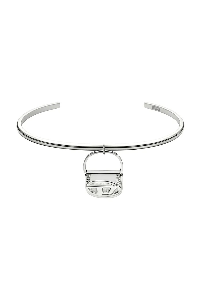 Diesel brățară Gift Box argintiu DX1621040