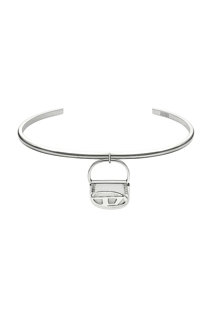 Diesel brățară Gift Box argintiu DX1621040
