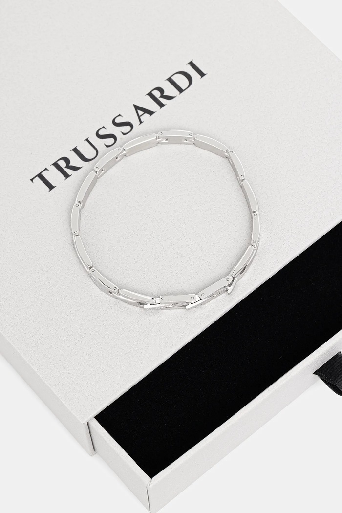 Doplňky Náramek Trussardi TJAXV28 stříbrná