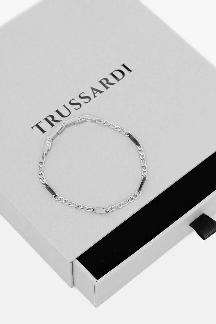 Accesorii Trussardi brățară TJAXV40 argintiu