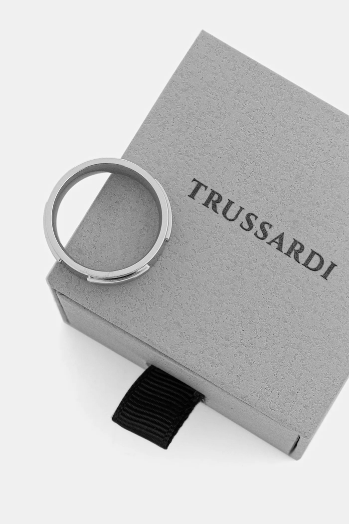 Doplnky Prsteň Trussardi T-STEEL TJAXV420 strieborná
