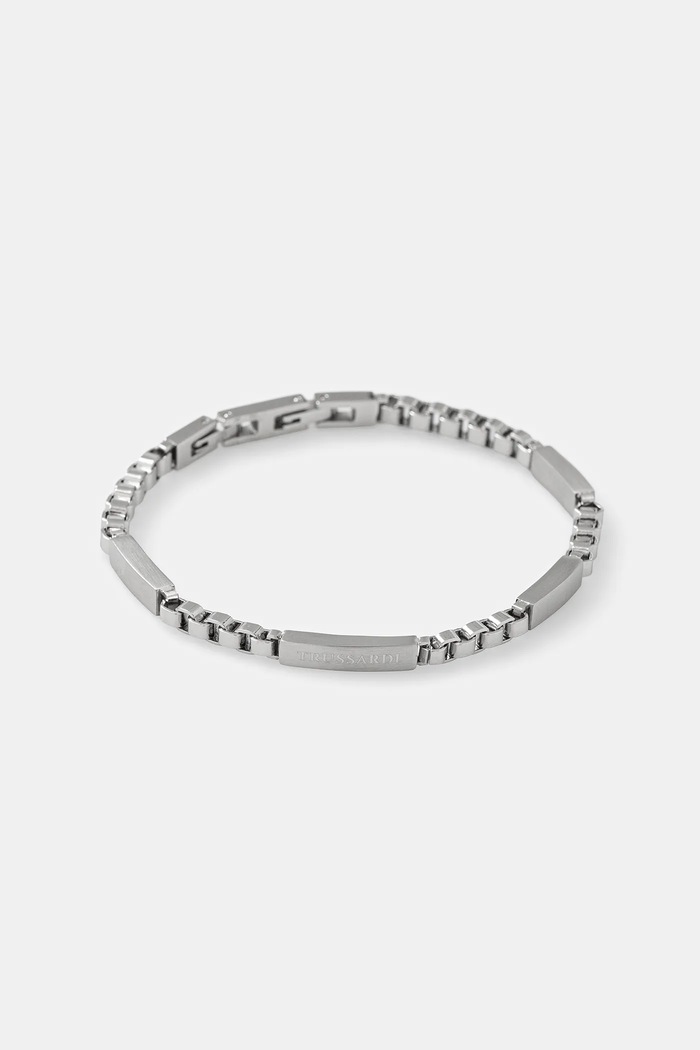 Trussardi brățară T-STEEL Gift Box argintiu TJAXV37
