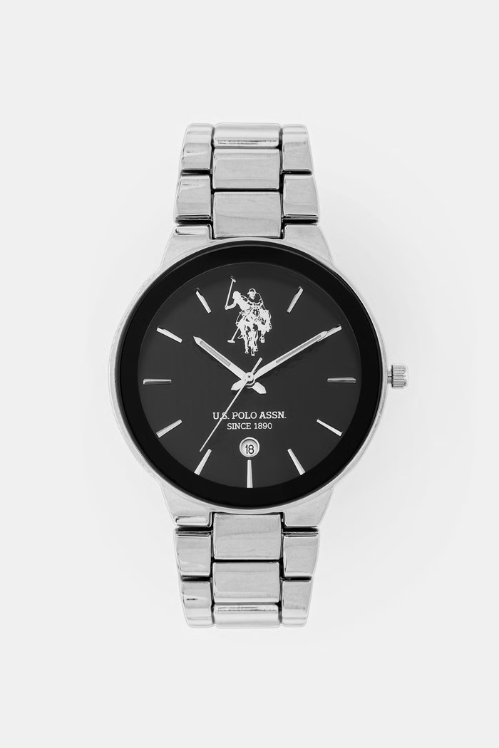 U.S. Polo Assn. zegarek męski LOGAN srebrny USP4887ST