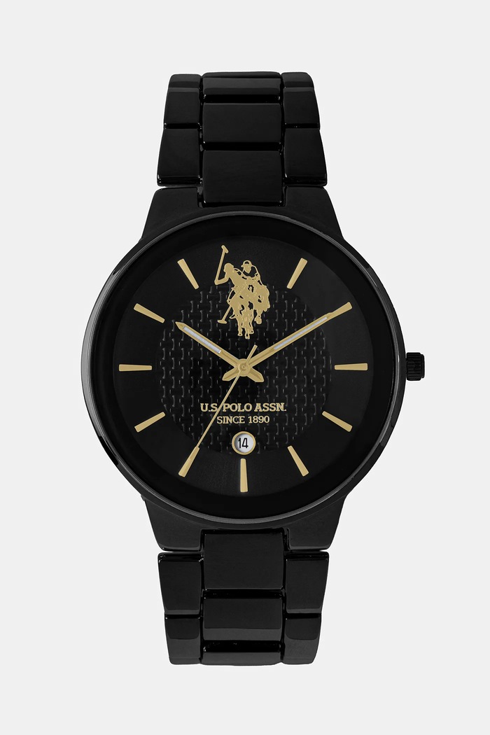 Hodinky U.S. Polo Assn. LOGAN černá USP4891YG