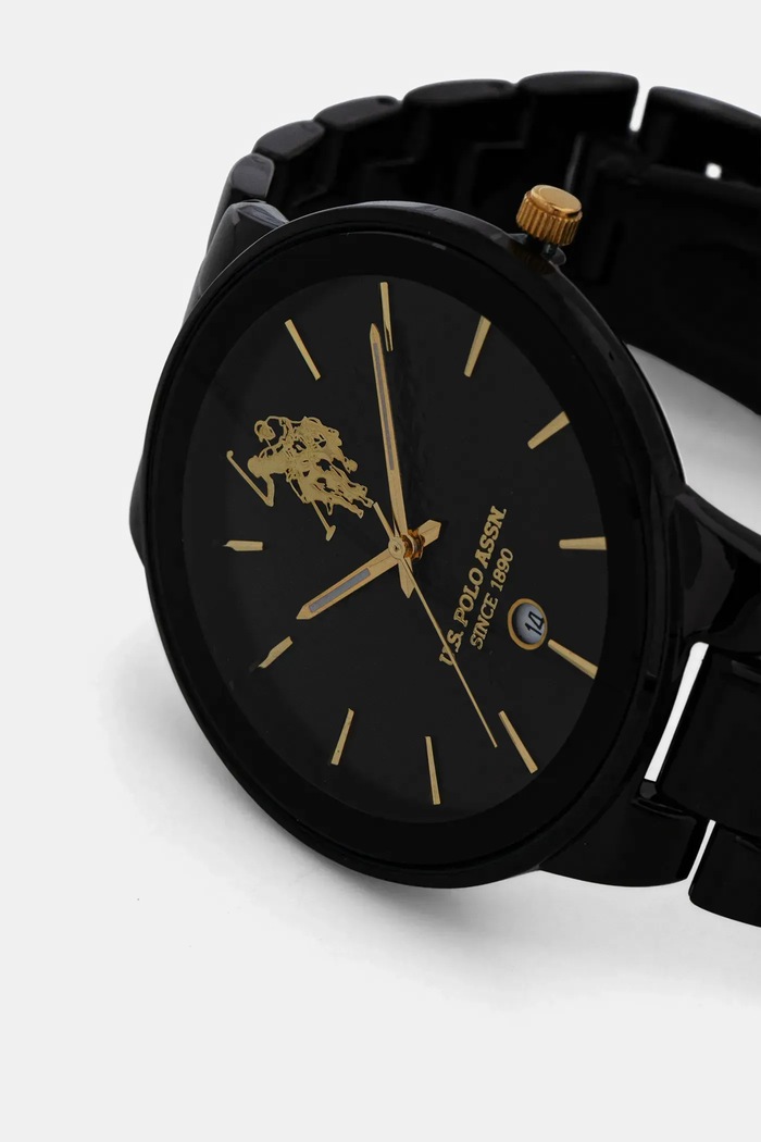 Doplňky Hodinky U.S. Polo Assn. LOGAN USP4891YG černá