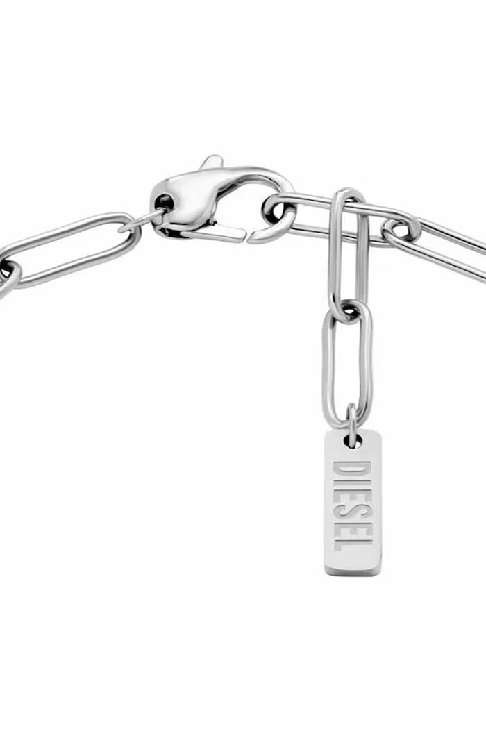 Diesel brățară pentru bărbați, din oțel inoxidabil DX1604040 argintiu AA00