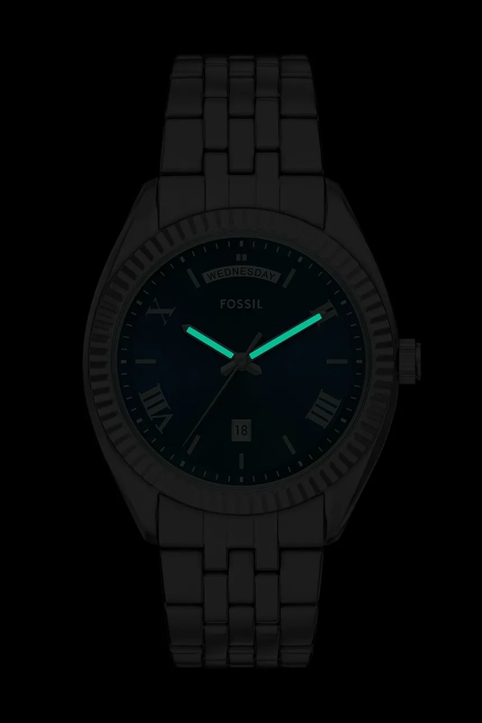 Ρολόι Fossil ασημί FS6140