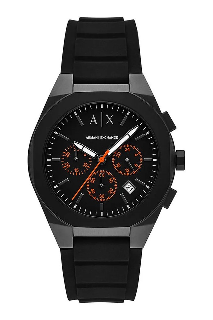 Часовник Armani Exchange черен AX4198