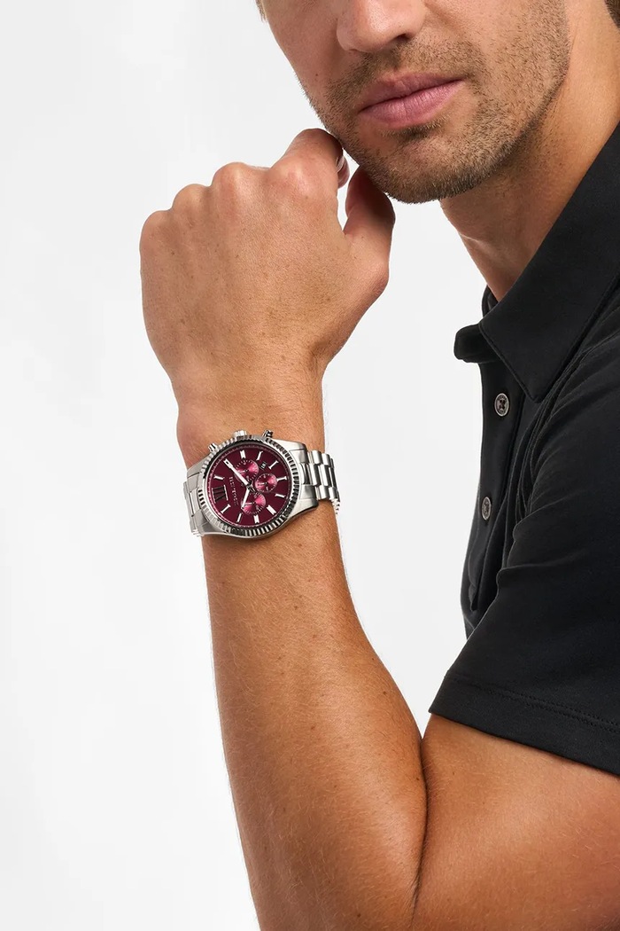 Hodinky Michael Kors strieborná MK9242
